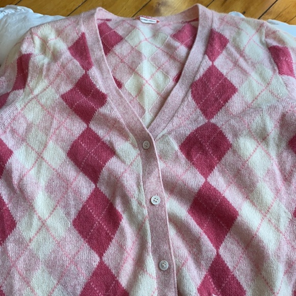JCrew pink cardigan - Picture 3 of 5